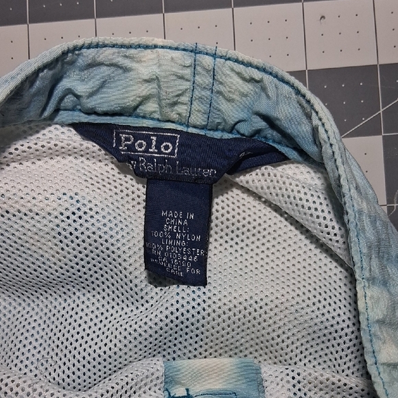 Polo by Ralph Lauren Blue Tie-Dye Kids Swim Trunks - Picture 5 of 6